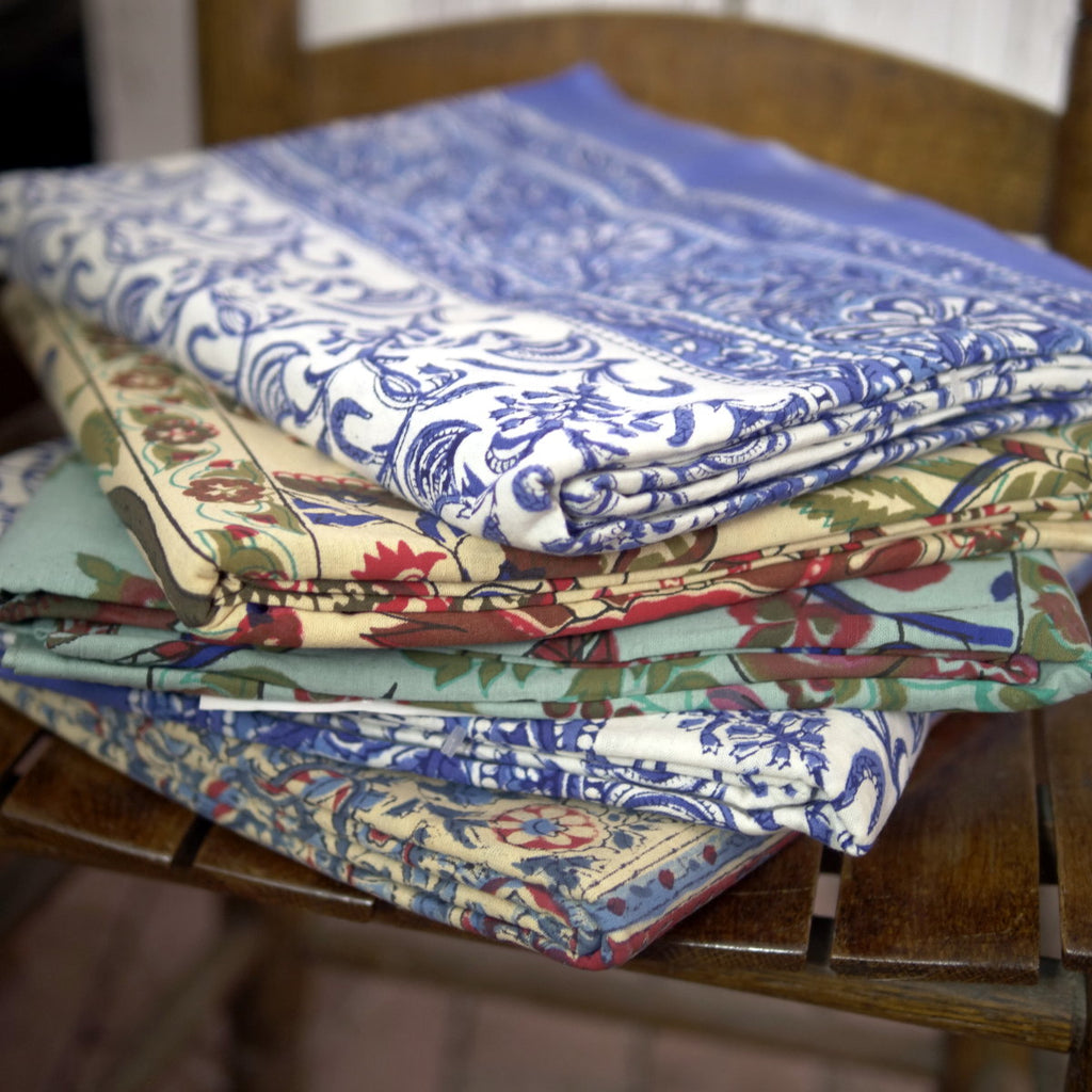 Printed Cotton Bed Cover - Queen Size